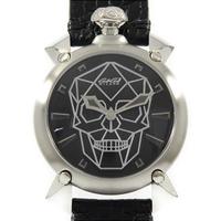 【新品】ガガミラノ 6010．01S マヌアーレ・バイオニックスカル LIMITED 自動巻