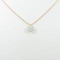 【リメイク】K18YG ダイヤモンドネックレス 0．537ct・H・I1・EXT
