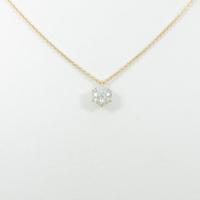 【リメイク】K18YG ダイヤモンドネックレス 0．537ct・H・I1・EXT