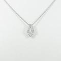 【リメイク】プラチナダイヤモンドネックレス 0．304ct・F・VS2・GOOD