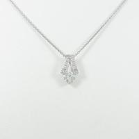 【リメイク】プラチナダイヤモンドネックレス 0．304ct・F・VS2・GOOD