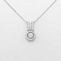 K18WG ダイヤモンドネックレス10％引き