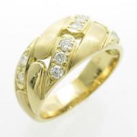 K18YG ダイヤモンドリング