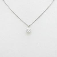 【新品】プラチナダイヤモンドネックレス 0．327ct・F・SI2・EXT・H＆C