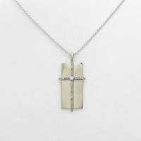 ポンテヴェキオ クロス ダイヤモンドネックレス10％引き