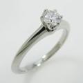 ティファニー クラッシックソリティア リング 0．22ct