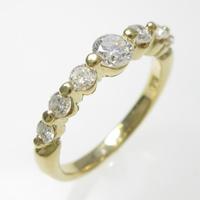 K18YG ダイヤモンドリング20％引き