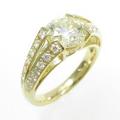 【リメイク】K18YG ダイヤモンドリング 1．502ct・VLY・VS1・VERYGOOD10％引き