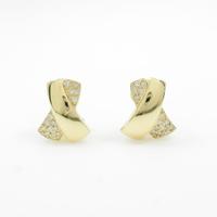 K18YG ダイヤモンドピアス・イヤリング