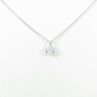 アガット クロス ダイヤモンドネックレス