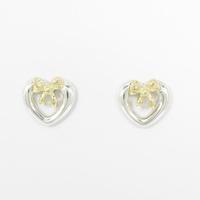 ティファニー ハート×リボン ピアス