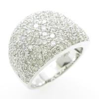 750WG パヴェ ダイヤモンドリング