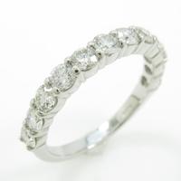 PT ハーフエタニティ ダイヤモンドリング