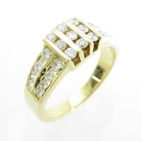 750YG ダイヤモンドリング