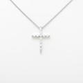 ポンテヴェキオ クロス ダイヤモンドネックレス