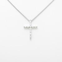 ポンテヴェキオ クロス ダイヤモンドネックレス
