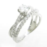 プラチナダイヤモンドリング 0．311ct・E・VS2・VERYGOOD