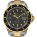 ロレックス 16613 サブマリーナデイト SSxYG 自動巻