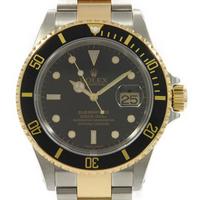 ロレックス 16613 サブマリーナデイト SSxYG 自動巻