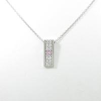 K18WG ダイヤモンドネックレス