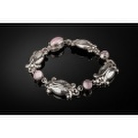 3530905 Moonlight　Blossom　ブレスレット＆ローズクオーツ／Georg　Jensen
