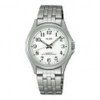 ALBA アルバ チタン素材採用 男性用腕時計 ASSS001 ルミブライト付 　名入れ刻印対応、有料　取り寄せ品