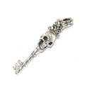 BWL(ビルウォールレザー)PN966 Vintage Skull Key ヴィンテージスカルキーペンダント