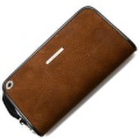 BWL(ビルウォールレザー)　W948Custom Zipper Brown Giraffe ジッパーブラウンジラフ