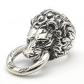 BWL(ビルウォールレザー)　ライオンリング Lion w/Ring Mouth R395R