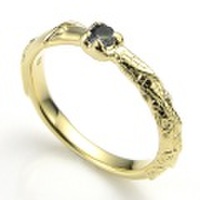 Bloody Mary（ブラッディマリー） BMR1289-k18-ｇｔｒ ミニ ナット リング/K18/グリーントルマリン