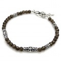 Bloody Mary（ブラッディマリー） リチュアル ブレスレット w/スモーキークォーツ 19cm BMB1100-SQ-19