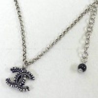 CHANEL シャネル ブリオン ココマーク ネックレス ネイビー A97555 新品