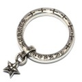 CHROME HEARTS(クロムハーツ)Stack 5pt Star NTFL　スターNTFLリング