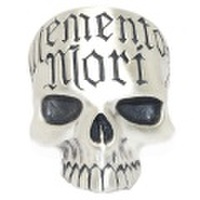 CRAZY PIG DESIGNS(クレイジーピッグ)　MEMENTO MORI SKULL メメントモリスカルリング　マットフィニッシュ　#1034