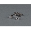 CZ（直径3mm）ピアス