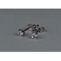 CZ（直径3mm）ピアス