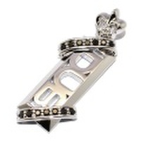 DUB Collection(ダブコレクション)DUBj-295-1 BK Stone twined Necklace ストーンツインドネックレス【TOPのみ】