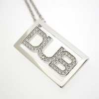 DUB collection(ダブコレクション)　DUB logo shine　ペンダント【チェーン付】DUBj-142-1　ネックレス