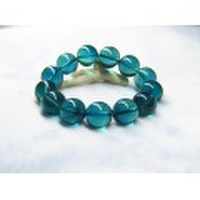 FA0137　【限定価格】　ブルーフローライトＡＡＡup　１７．５ｍｍ　ブレスレット