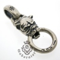 Gaboratory（ガボラトリー）　Bulldog head　ブルドッグヘッドペンダント　219-B