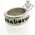 Gaboratory（ガボラトリー）　Narrow Gaboratory logo cigar band ring　ナロー ロゴ シガーバンドリング　161-A
