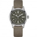 HAMILTON ハミルトン 腕時計 カーキフィールドオート40mm グリーンキャンバスストラップ H70595963 国内正規品