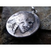 HOBO NICKEL インディアンスカルペンダント