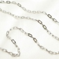 K18ホワイトゴールド　レオンチェーン　60cm　1.6mm