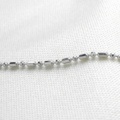 Pt850 プラチナ　ショート＆ロングブレスレット　18cm　1.5mm