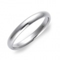 Pt950　スタンダード・マリッジリング（結婚指輪）2.5mm (N025C140N1*01)
