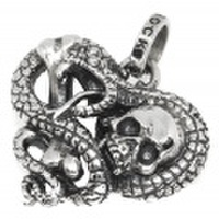 ROCK’N ROYAL(ロックンロイヤル)SNAKE HEART w/SKULLペンダントSRRP25【新作】