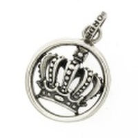 ROYAL ORDER(ロイヤルオーダー)　クラウンサークルエンブレムペンダント　SP130