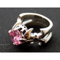 ROYAL ORDER(ロイヤルオーダー)　ヴァンプリングw/CZ(ピンク)　SR63