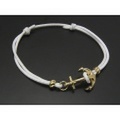 SYMPATHY OF SOUL（シンパシーオブソウル）　Anchor Cord Bracelet & Anklet - K18Yellow Gold（アンカーコードブレスレット&アンクレット - K18イエローゴールド）